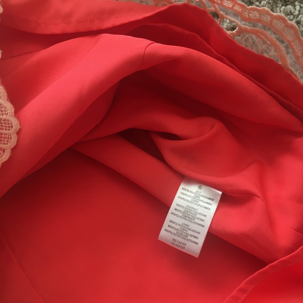 Beautifully Detailed flower overlay dress - Picture 6 of 7